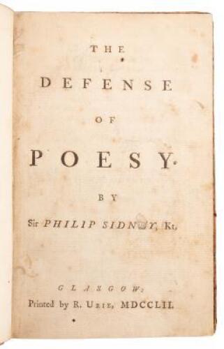 The Defense of Poesy