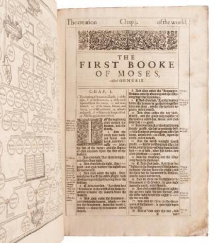 [The Holy Bible, Conteyning the Old Testament, and the New: Newly Translated out of the Originall Tongues: and with the former Translations diligently compared and revised, by His Maiesties speciall comandement. Appointed to be read in Churches]