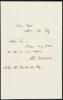 Autograph Letter Signed by Melville, to John H. Gourlie, Esq