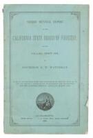 Second Biennial Report of the California State Board of Forestry in the Years 1887-88 to Governor R.W. Waterman