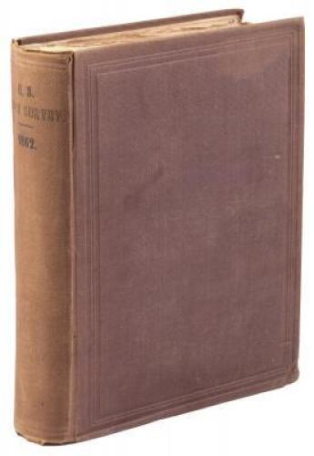 Report of the Superintendent of the Coast Survey, Showing the Progress of the Survey During the Year 1862