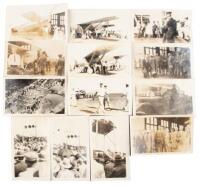 Lot of 13 Photographs of Early Aviation