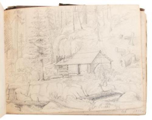 Sketchbook of California Mining Operations