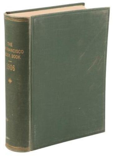 The San Francisco Block Book. Fourth Edition: Comprising Fifty Vara Survey, One Hundred Vara Survey, South Beach, Mission, Horner's Additions, Potrero, Western Addition, Richmond District, Sunset District, Flint Tract, etc....Size of Lots...Names of Owner