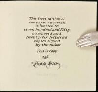The Deadly Blotter: Thoughtful Alphabet XVII