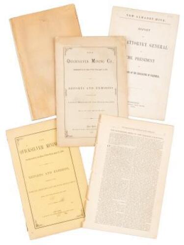 Five works concerning the New Almaden Mines