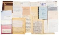 Collection of Music and Correspondence from Composer Roger Nixon