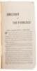 Vest Pocket Memoranda & Directory of San Francisco Containing Important Information - 2