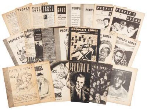 People&rsquo;s Songs [Bulletin], 23 (of 35) issues published