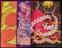 Twelve rock posters