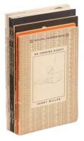 Seven Volumes by Henry Miller from the Capra Press