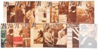 VU Magazine - seventeen issues featuring Kertész photographs