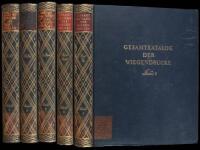 Gesamtkatalog der Wiegendrucke, Volumes 1-7