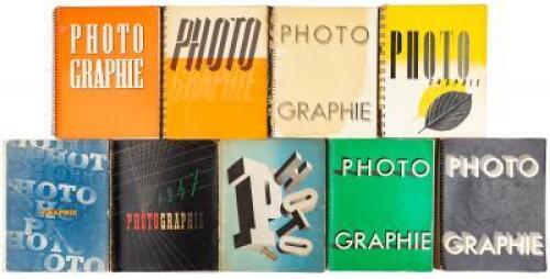 Photographie [cover title] - nine Arts et Métiers Graphiques special issues on photography