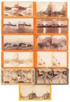 Eleven stereoviews of California from Taber, Watkins, Houseworth et al.