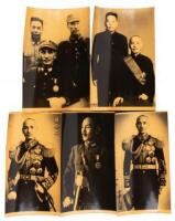 Five portraits of Chiang Kai-Shek