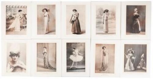 Over 300 b&w reproductions of photographs, mostly full page, from the pages of Le Théatre, a turn-of-the-century French theater and fashion magazine