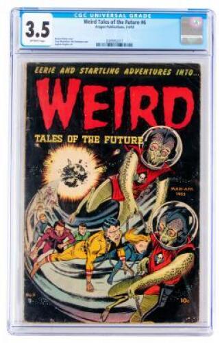 WEIRD TALES OF THE FUTURE No. 6