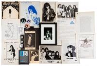 Lot of Patti Smith Fan Ephemera