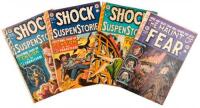 Lot of Four ECs: SHOCK SUSPENSTORIES Nos. 7, 9, 13 and HAUNT OF FEAR No. 25