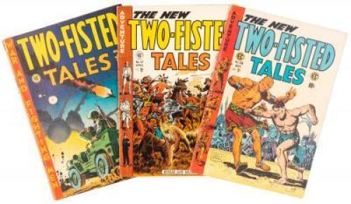 Lot of Three ECs: TWO-FISTED TALES Nos. 23, 37 and 39