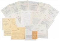 Group of letters from noted Boston art dealer