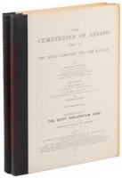 The Cemeteries of Abydos Parts I & II; The 33rd and 34th Memoirs of the Egypt Exploration Fund