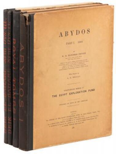 Four Memoirs of the Egypt Exploration Fund