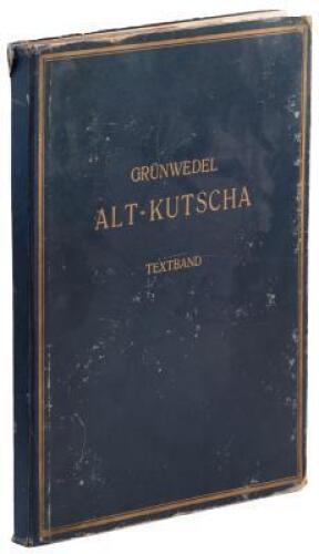 Alt-Kutscha: Archäologische und Religiongeschichtliche Forschungen an Tempera-Gemalden aus Buddistischen Hohlen der ersten acht Jahrunderte nach Christi Geburt