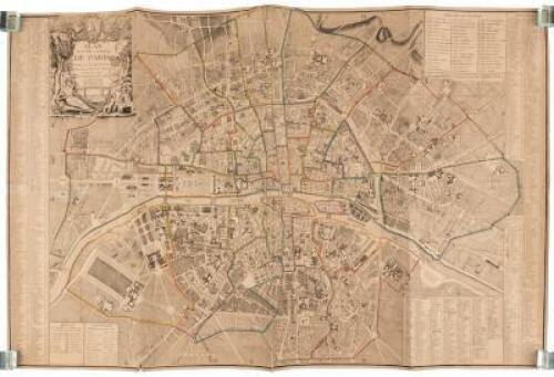 Plan de la ville et faubourg de Paris divisé en ses 48 sections decreté par l'Assemblée Nationale le 22 Juin 1790 et sanctionné par le Roi