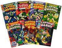 CAPTAIN MARVEL: Lot of Seven Issues