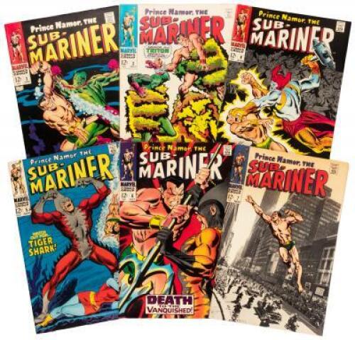 SUB-MARINER: Lot of Six Issues