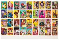 Uncut Sheet of R. Crumb Trading Cards, Signed Limited Edition of 35