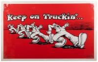 "Keep On Truckin'..." Authorized Poster, 1967