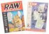 Two RAW Paperbacks Signed by Spiegelman and Other Contributors