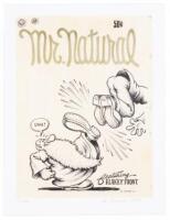 Mr. Natural Kicks Ass Signed Limited Print