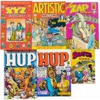 Lot of Six SIGNED Comics by R. CRUMB