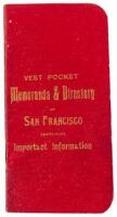 Vest Pocket Memoranda & Directory of San Francisco Containing Important Information