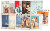 10 issues of elite California magazines of the Depression era