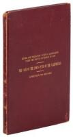 Before the Permanent Court of Arbitration under the Hague Convention of 1899. The case of the Pious Fund of the Californias. United States of America v. Republic of Mexico.