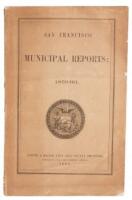 San Francisco Municipal Reports: 1859-60