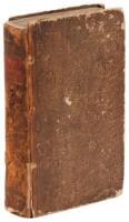 Medical sammelband owned by Dr. M.C. Causten of Washington, D.C. of two French texts: an illustrated treatise on procreation by Millot; Deveze's dissertation on the 1793 and 1797 Yellow fever epidemics in Philadelphia