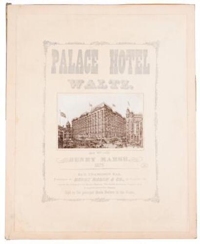 Palace Hotel Waltz proof sheet