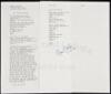&ldquo;girl on the escalator&rdquo; - manuscript poem signed by Charles Bukowski