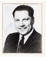 Signed photographic portrait of Jimmy Hoffa