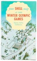 Map of 1960 Winter Olympic Games in Squaw Valley, California