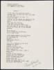 "panties” - manuscript poem signed by Charles Bukowski