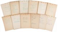WWII-era log books by a Cincinnati police officer