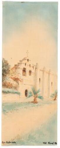 "San Gabriel", Mission Scene