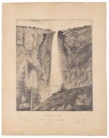 Sketch of Bridal Falls